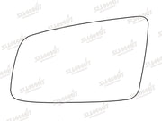 Summit Stick-On Standard Mirror Glass fits BMW 5 Series 03 on 6 Series 04 on LHS Summit - Dynamic Drive