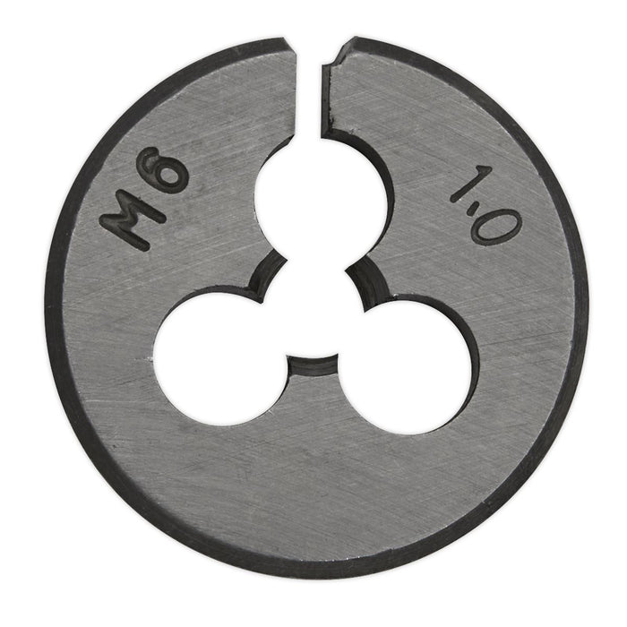 Sealey Split Die M6 x 1mm SSDM6 Sealey - Dynamic Drive