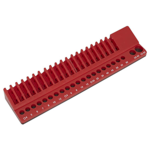 Sealey Premier Magnetic Bit Holder Tray 42 Bit Capacity 10mm Hex Drive Bits Sealey  - Dynamic Drive