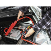 Sealey Booster Cables Car Van Jump Leads 3.5m 600A Surge Protection LED Display Sealey  - Dynamic Drive