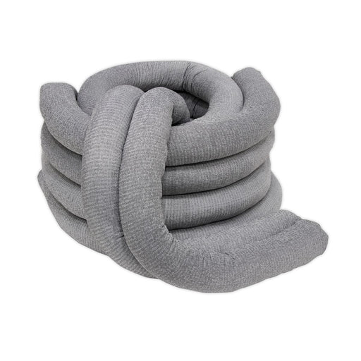 Sealey Spill Absorbent Sock 80mm x 1.2m Pack of 10 SAS10 Sealey - Dynamic Drive