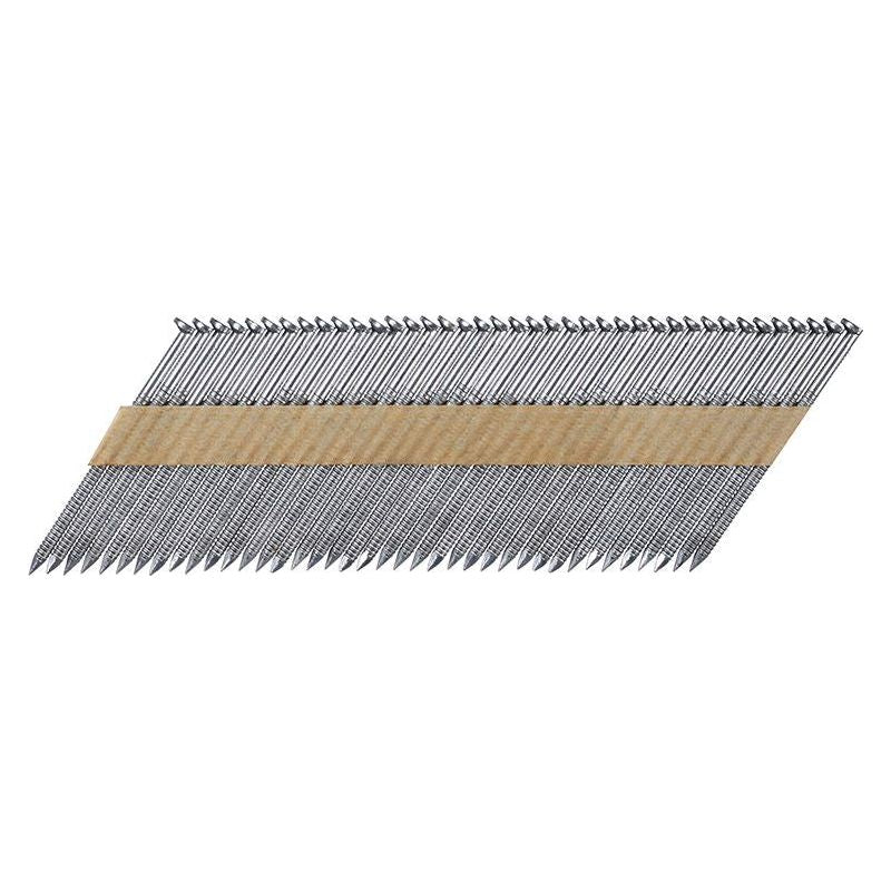 Dewalt Power Tools DNPT28R75 Galvanised 33° Angle Ring Shank Nails 2.8 x 75mm (Pack 2200) DeWALT Power Tools - Dynamic Drive