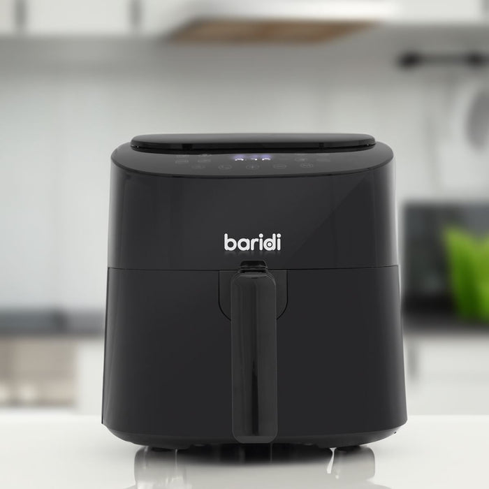 Baridi 3.5L Low Fat Air Fryer with Digital Rapid Air Oil Free Circulation Baridi  - Dynamic Drive