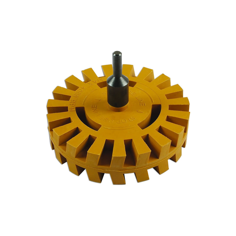 Power-Tec Fluted Stripe Off Disc with Adaptor 92429 Power-Tec - Dynamic Drive