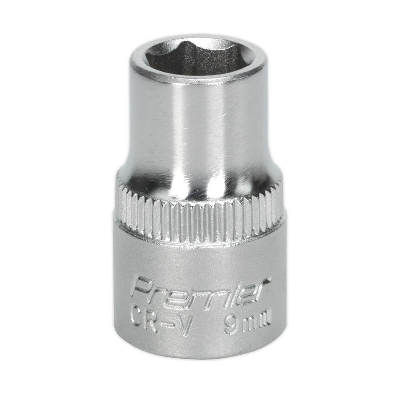 Sealey WallDrive Socket 9mm 3/8"Sq Drive S3809 Sealey - Dynamic Drive