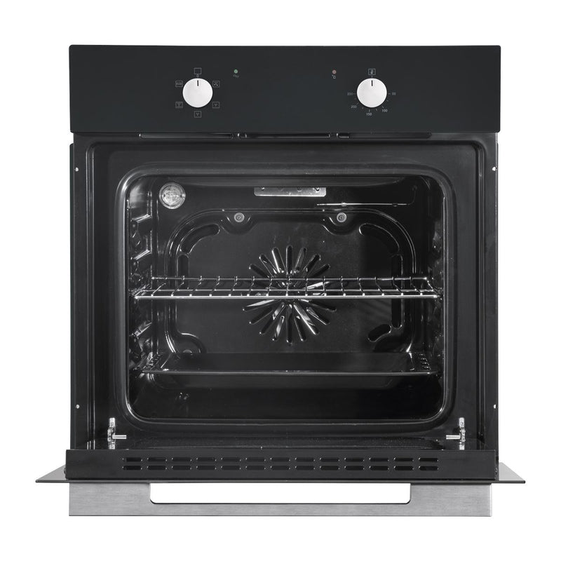 Baridi Integrated Fan-Assisted Electric Oven 60cm 55L Capacity - Black Baridi - Dynamic Drive