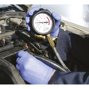 Sealey Petrol Engine Compression Tester Deluxe Kit 6pc VSE300D Sealey - Dynamic Drive
