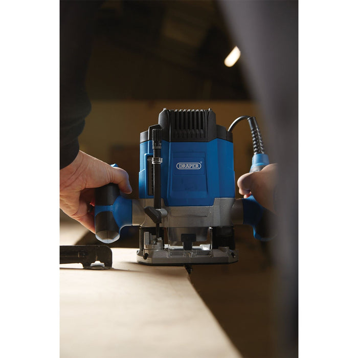Draper 230V Variable Speed Router, 1/4", 1200W 02519 Draper - Dynamic Drive