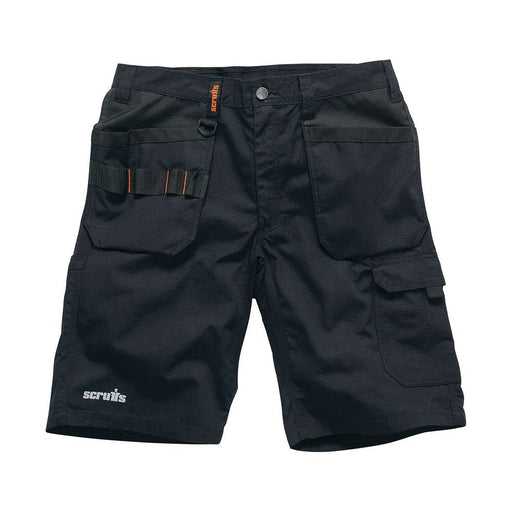 Scruffs Trade Flex Holster Shorts Black 40" W Scruffs - Dynamic Drive
