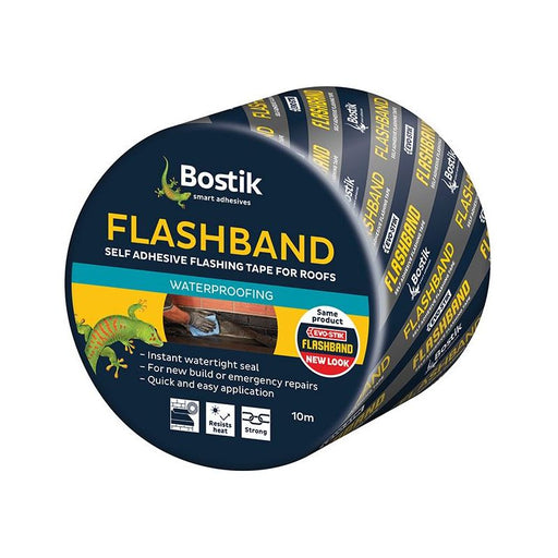 Evo-Stik Flashband Roll Grey 100mm x 10m EVO-STIK - Dynamic Drive