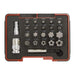 Sealey TRX-P* & Security TRX-TS* Bit Set 23pc 1/4" & 3/8"Sq Drive AK6226 Sealey - Dynamic Drive