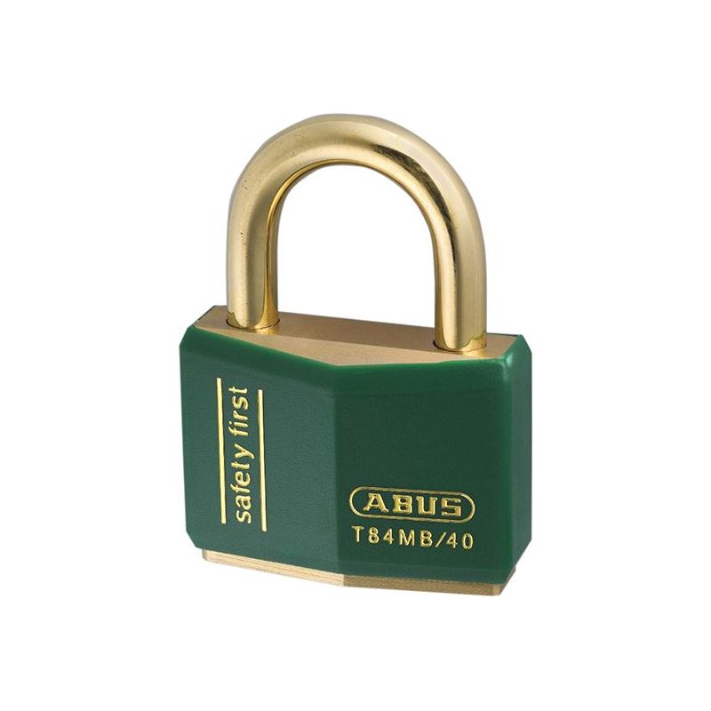 Abus Mechanical T84MB/40mm Green Rustproof Padlock Keyed Alike 8403 ABUS Mechanical - Dynamic Drive