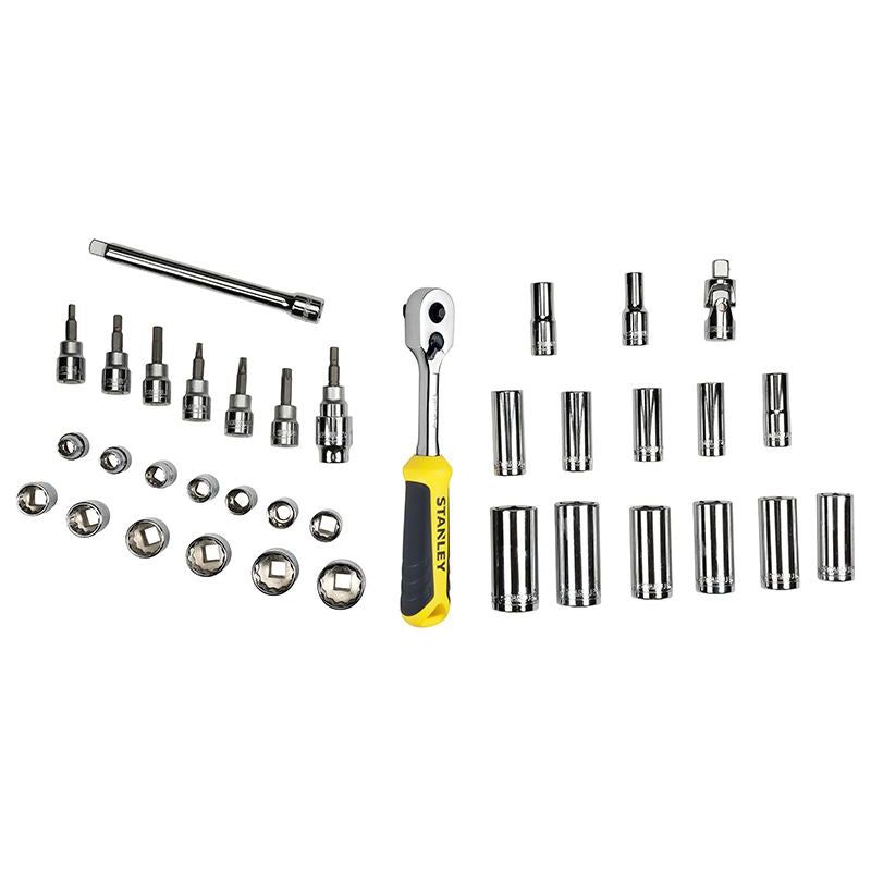 Stanley® Hand Tools 3/8in Drive Metric Socket Module 36 Piece STANLEY® Hand Tools - Dynamic Drive