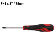 Teng Tools PH Screwdriver PH1 x 75mm M Teng Tools - Dynamic Drive