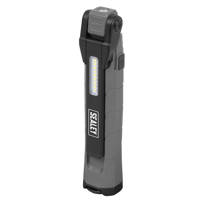 Sealey Rechargeable 360 Inspection Light 10W & 2 x 4W SMD LED - Grey LED3605GR Sealey - Dynamic Drive