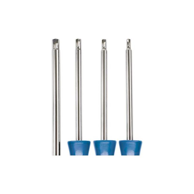 Laser Clutch Head Screwdriver Set 4pc 8477 Laser - Dynamic Drive