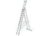 Zarges Skymaster Plus X Combination Ladder 3-Part 3 x 12 Rungs Zarges - Dynamic Drive