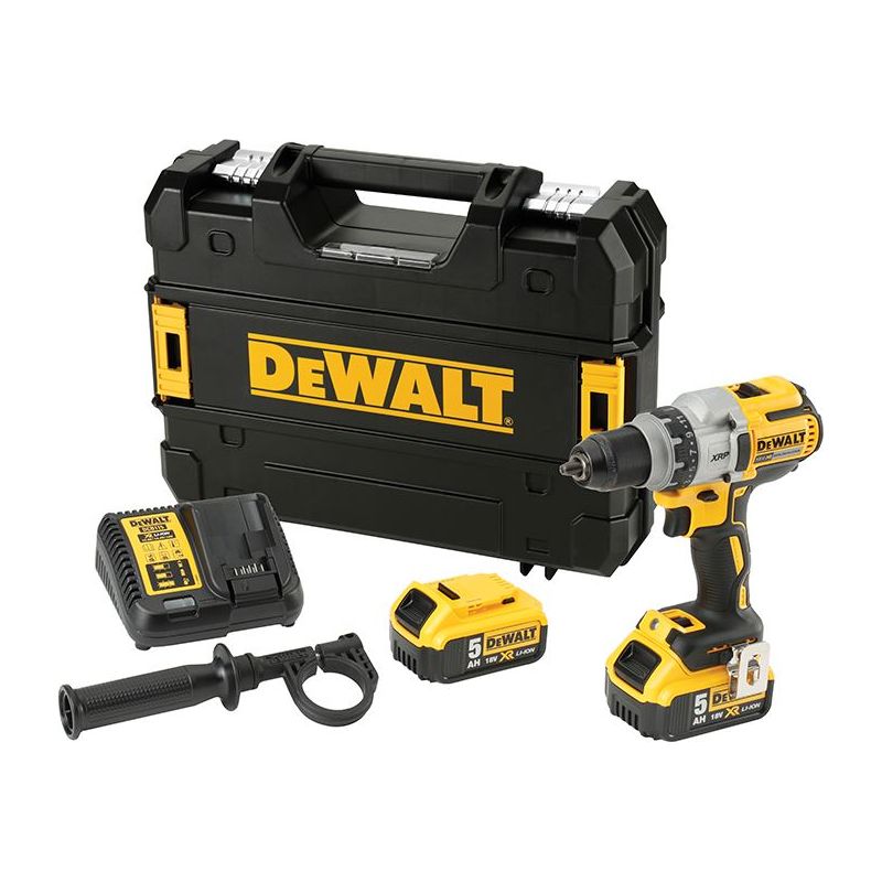 Dewalt Power Tools DCD991P2 Brushless 3 Speed Drill Driver 18V 2 x 5.0Ah Li-ion DeWALT Power Tools - Dynamic Drive