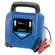 Draper 6V/12V Battery Charger, 7.0A, 10-75Ah 53164 Draper - Dynamic Drive