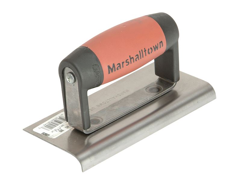 Marshalltown M36D Cement Edger Straight End DuraSoft® Handle 6 x 3in Marshalltown - Dynamic Drive