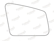Summit Stick-On Standard Mirror Glass fits Mercedes E Class RHS Summit - Dynamic Drive
