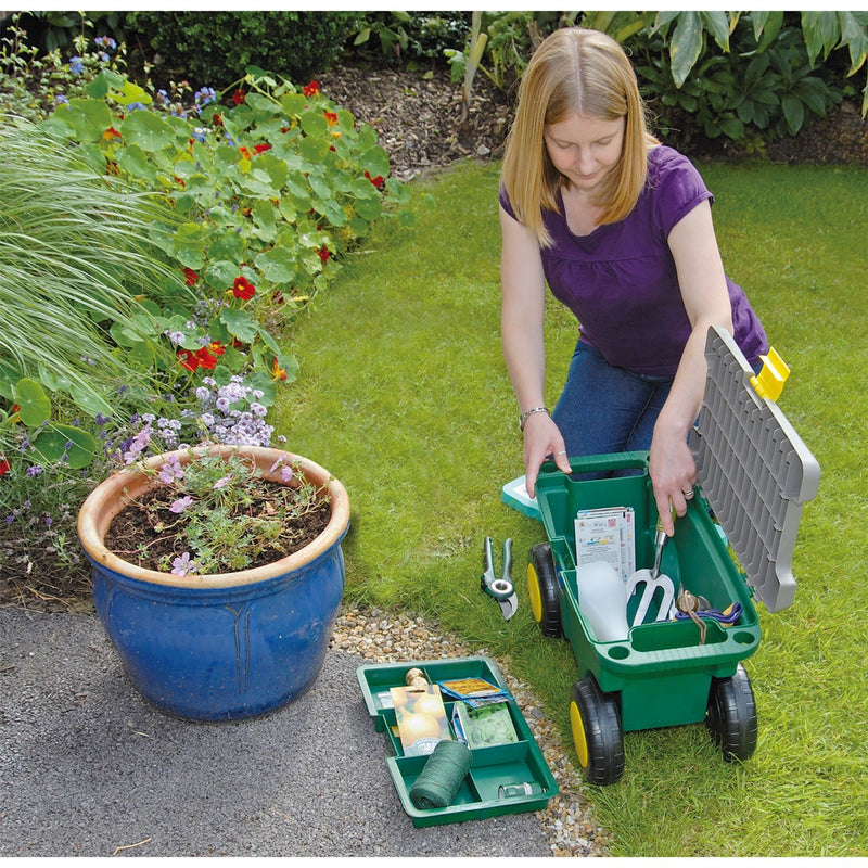 Draper Gardeners Tool Cart and Seat 60852 Draper - Dynamic Drive