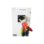 Abus Mechanical 701 Lockout Hasp 25mm (1in) Red ABUS Mechanical - Dynamic Drive