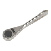 Sealey Ratchet Wrench Micro 1/4"Sq Drive Stainless Steel AK6960 Sealey - Dynamic Drive