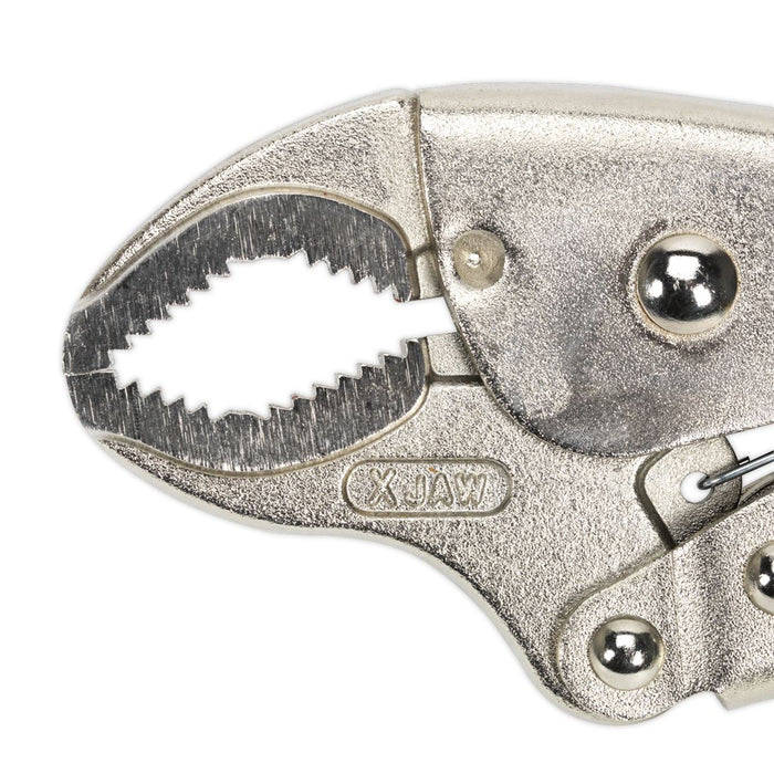 Sealey Premier Locking Pliers Mole Sure Grips 220mm Xtreme Grip Quick Release Sealey  - Dynamic Drive