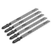 Sealey Jigsaw Blade Wood & Plastics 75mm 10tpi Pack of 5 WJT101B Sealey - Dynamic Drive