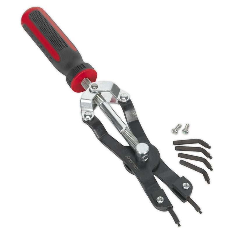 Sealey Circlip Pliers Heavy-Duty Professional Internal/External AK8450 Sealey - Dynamic Drive