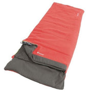 Outwell Celebration Lux Single Sleeping Bag - Red - 2 Season Camping Gear Outwell  - Dynamic Drive