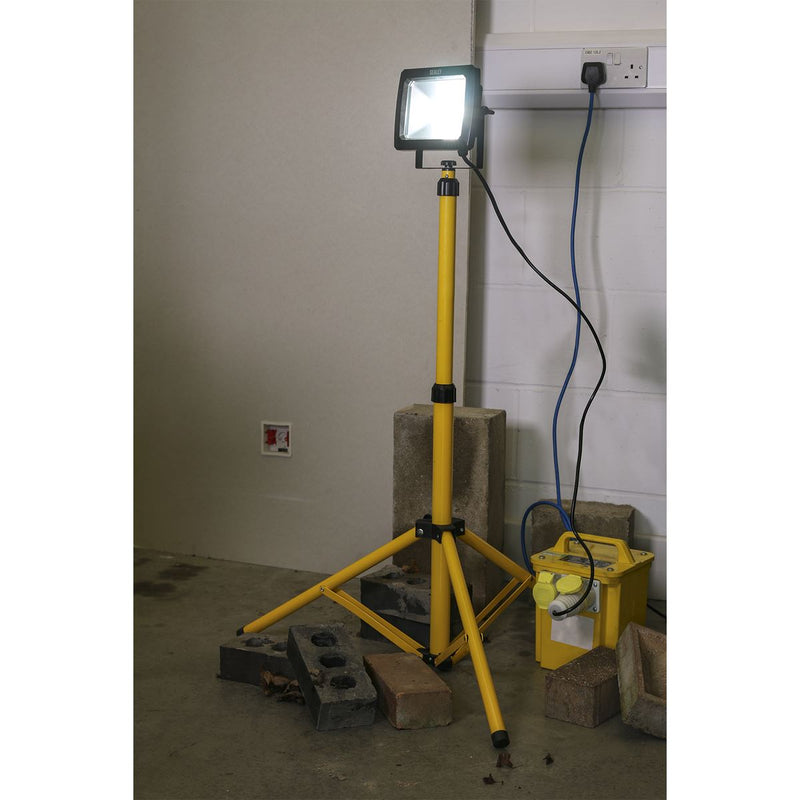 Sealey Telescopic Floodlight 20W Smd Led 110V Sealey - Dynamic Drive