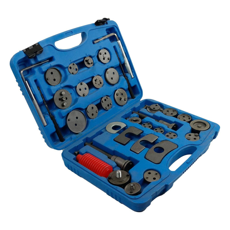 Brake Caliper Piston Rewind Wind Back Tool Kit Set 35 Pcs Carbon Steel TOOL35 Streetwize - Dynamic Drive