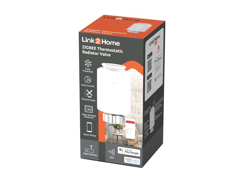 Link2Home Zigbee Thermostatic Radiator Valve Link2Home - Dynamic Drive