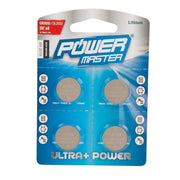Powermaster Lithium Button Cell Battery CR2032 4pk CR2032 PowerMaster - Dynamic Drive