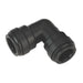 Sealey Equal Elbow 15mm Pack of 5 (John Guest Speedfit - PM0315E) CAS15EE Sealey  - Dynamic Drive