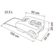 Fiamma Roll Tank 23 W (Waste) 02428A01- Fiamma - Dynamic Drive
