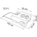 Fiamma Roll Tank 23 W (Waste) 02428A01- Fiamma - Dynamic Drive