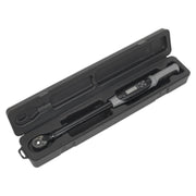 Sealey Angle Torque Wrench Digital 1/2"Sq Dr 20-200Nm Black Series STW306B Sealey  - Dynamic Drive