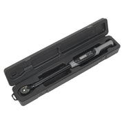 Sealey Angle Torque Wrench Digital 1/2"Sq Drive 20-200Nm(14.7-147.5lb.ft) Black Sealey - Dynamic Drive