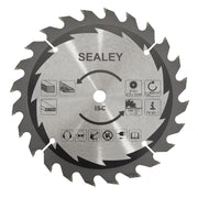 Sealey Cut-Off Saw Blade150 x 1.6mm/10mm 24tpu CP20VCS.03 Sealey - Dynamic Drive
