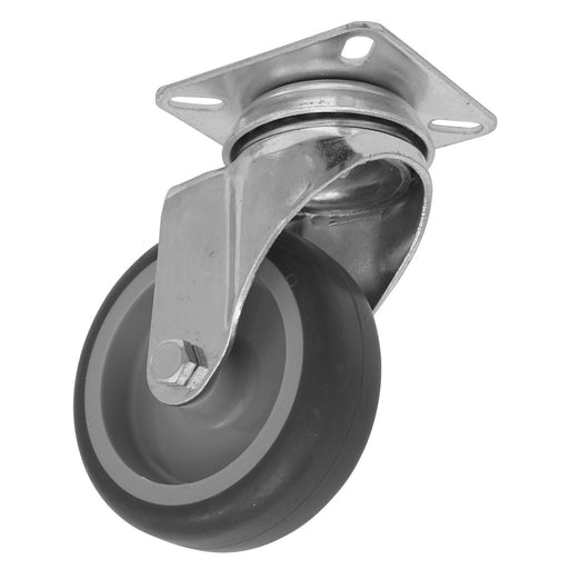 Sealey Medium-Duty Thermoplastic Swivel Castor Wheel75mm Trade SCW275SPEM Sealey - Dynamic Drive