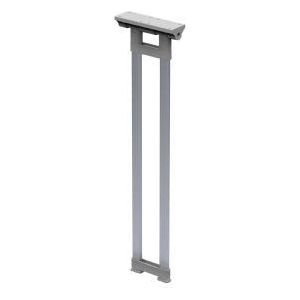 Comet 2 Table Leg Folded With Top Joint Double Profile 2021104616 Comet - Dynamic Drive