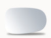 Summit Stick-On Standard Mirror Glass fits Renault Clio 94 on RHS LHS Summit - Dynamic Drive