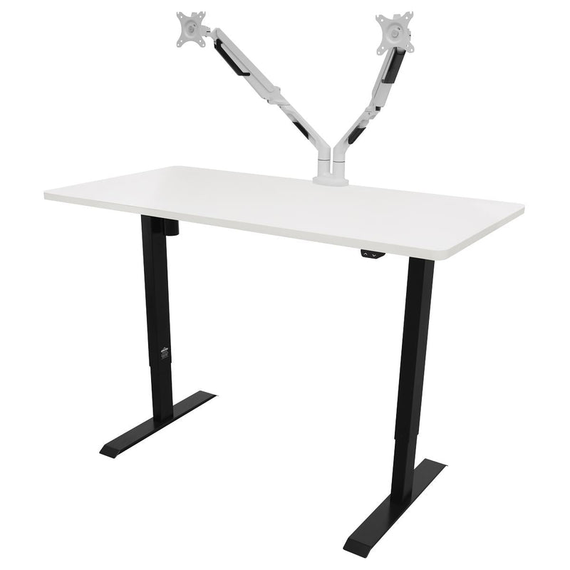 Dellonda Single Motor Adjustable-Height Electric Sit/Stand Desk - White Desktop Dellonda - Dynamic Drive