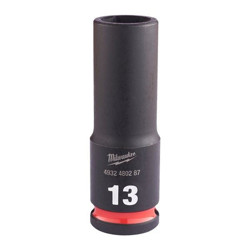 Milwaukee Hex Socket Shw 3/8 Deep 13mm-1Pc 13mm Milwaukee - Dynamic Drive