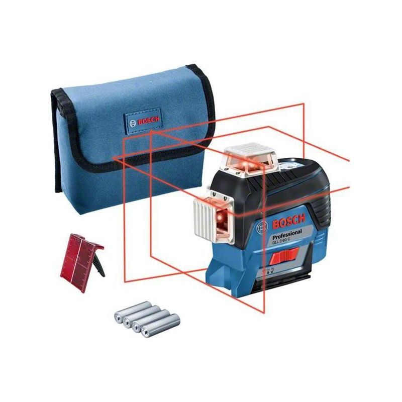 Bosch GLL 3-80 C Professional 360° Line Laser Bosch - Dynamic Drive