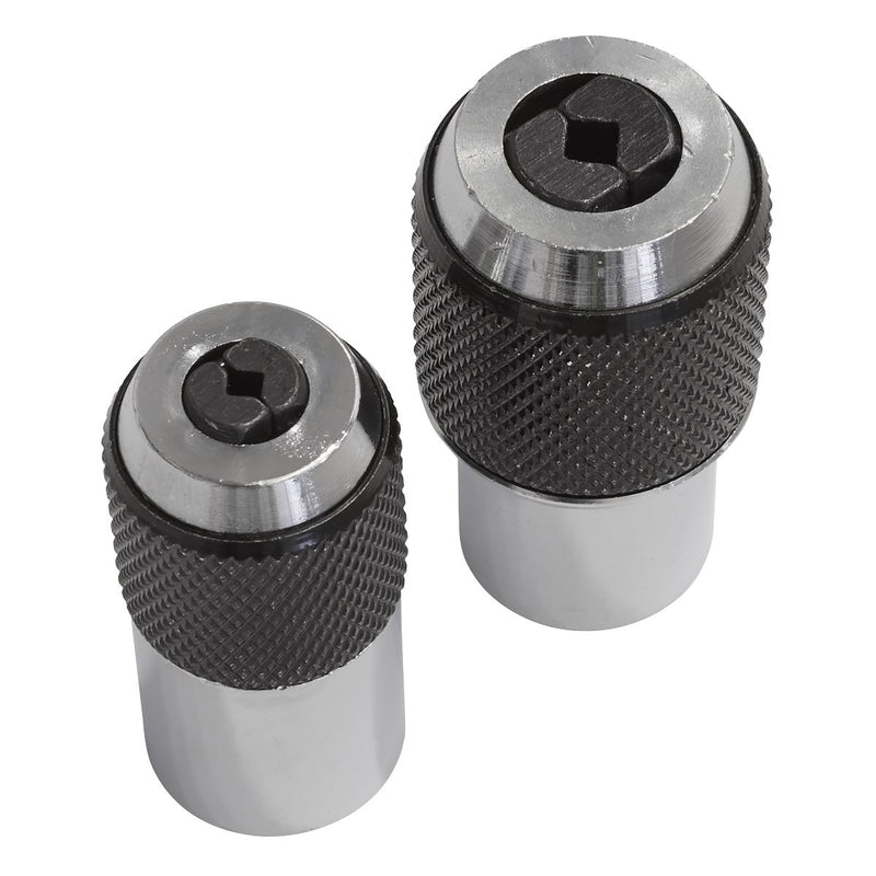 Sealey Adjustable Tap Socket Set 2pc AK872 Sealey - Dynamic Drive