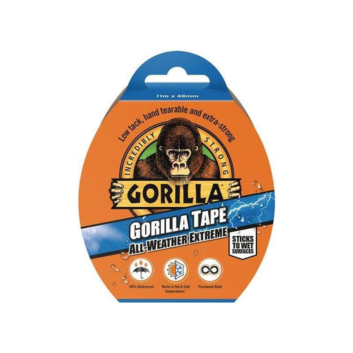 Gorilla Glue Gorilla Tape® All-Weather Extreme 48mm x 11m Black Gorilla Glue - Dynamic Drive